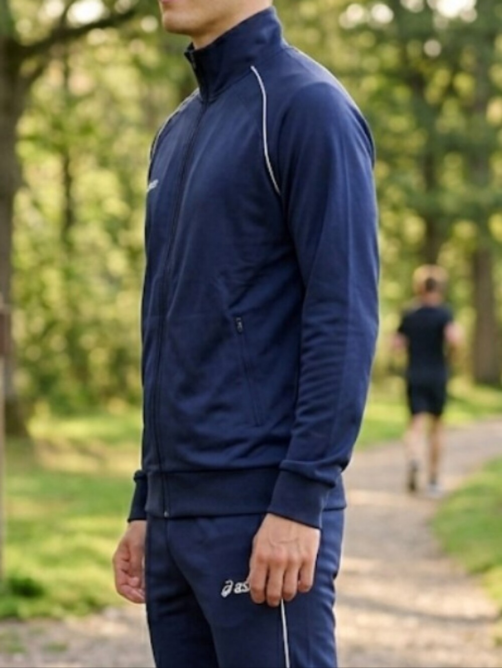 ASICS Black Track Jacket - Picture 11 of 11